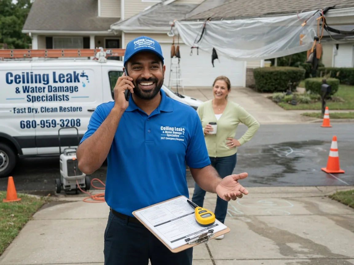 Ceiling Leak Cleanup Wayland, MA FAQs